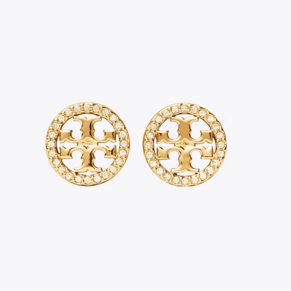 🫦Host‎ Pick🪸Tory Burch Miller Pave Stud Earrings
